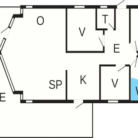 Σπίτι διακοπών 8 Person In Hadsund *